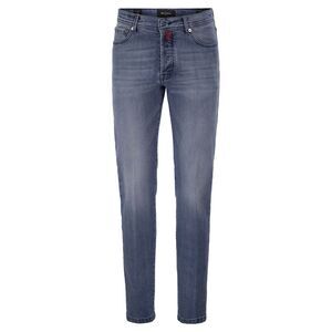 Kiton Men Five-Pocket Stretch Denim Jeans
